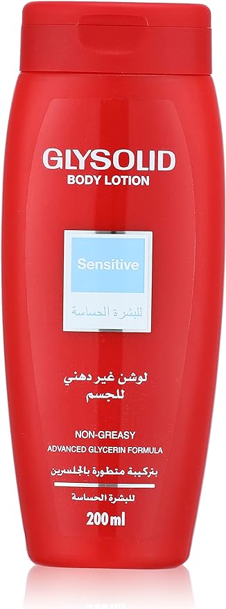 Glysolid body lotion for sensitive skin, 200 ml