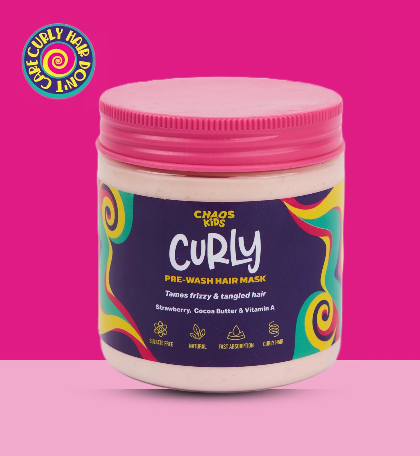 Curly - PRE-WASH NATURAL HAIR MASK 300ml