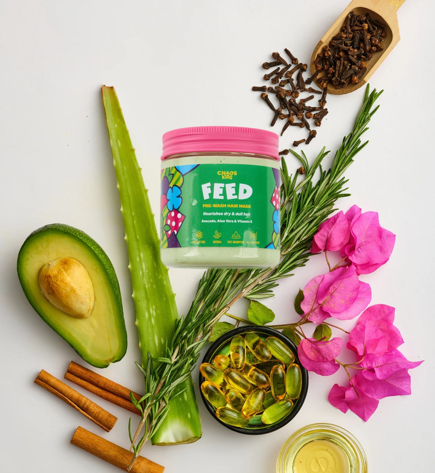 Feed - PRE-WASH NATURAL HAIR MASK 300ml