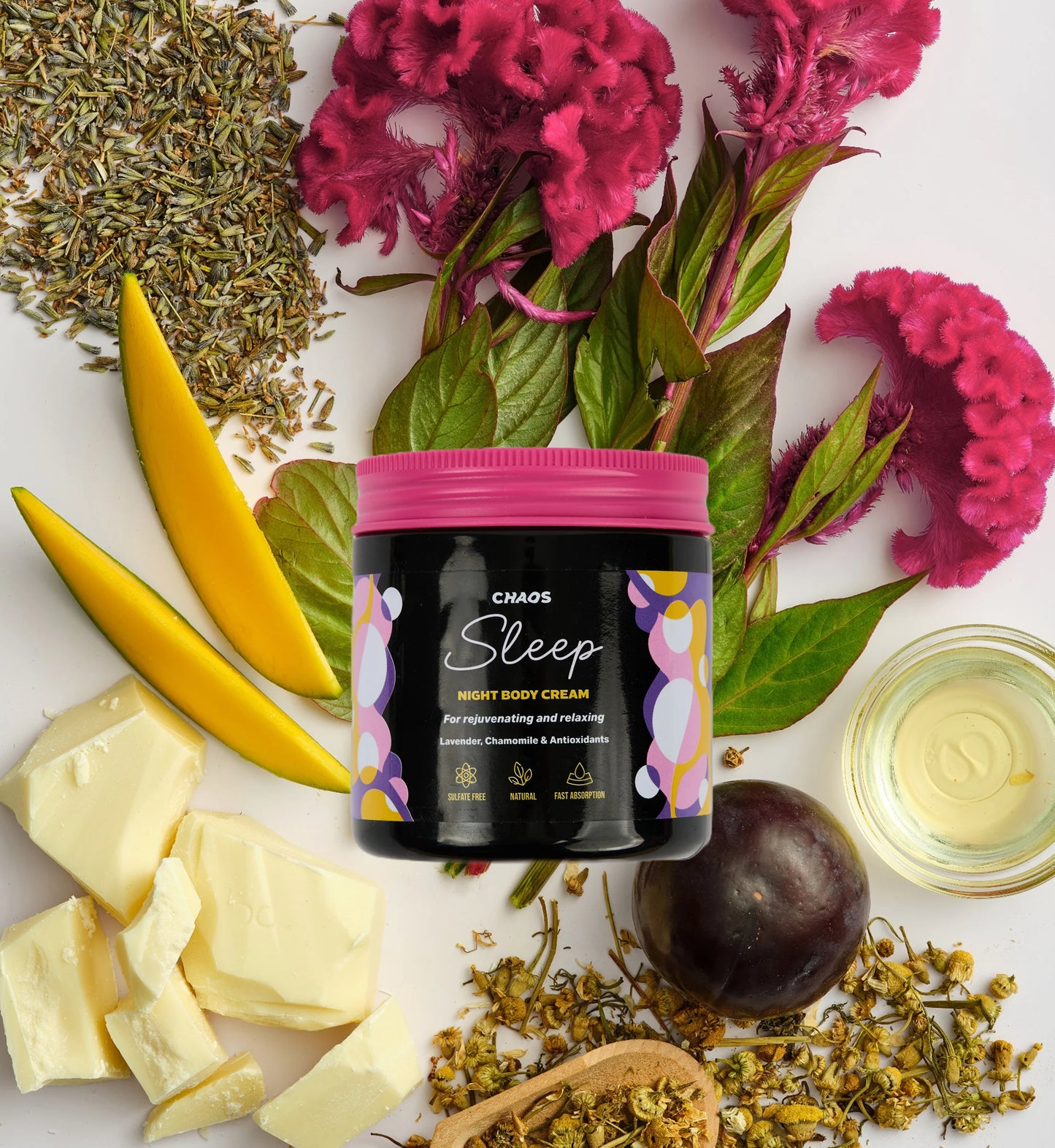 Sleep - NATURAL NIGHT BODY CREAM 300ml