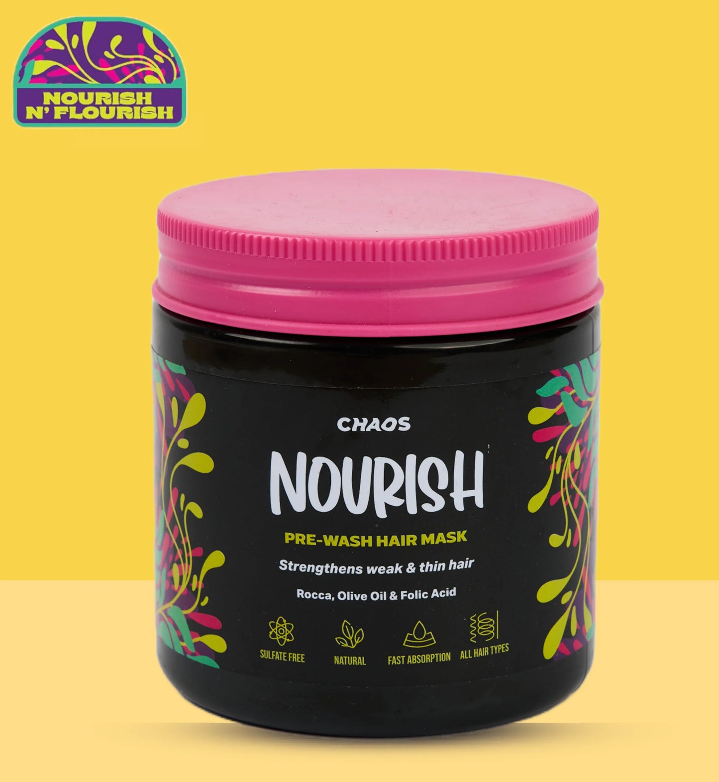 Nourish - PRE-WASH NATURAL HAIR MASK 300ml
