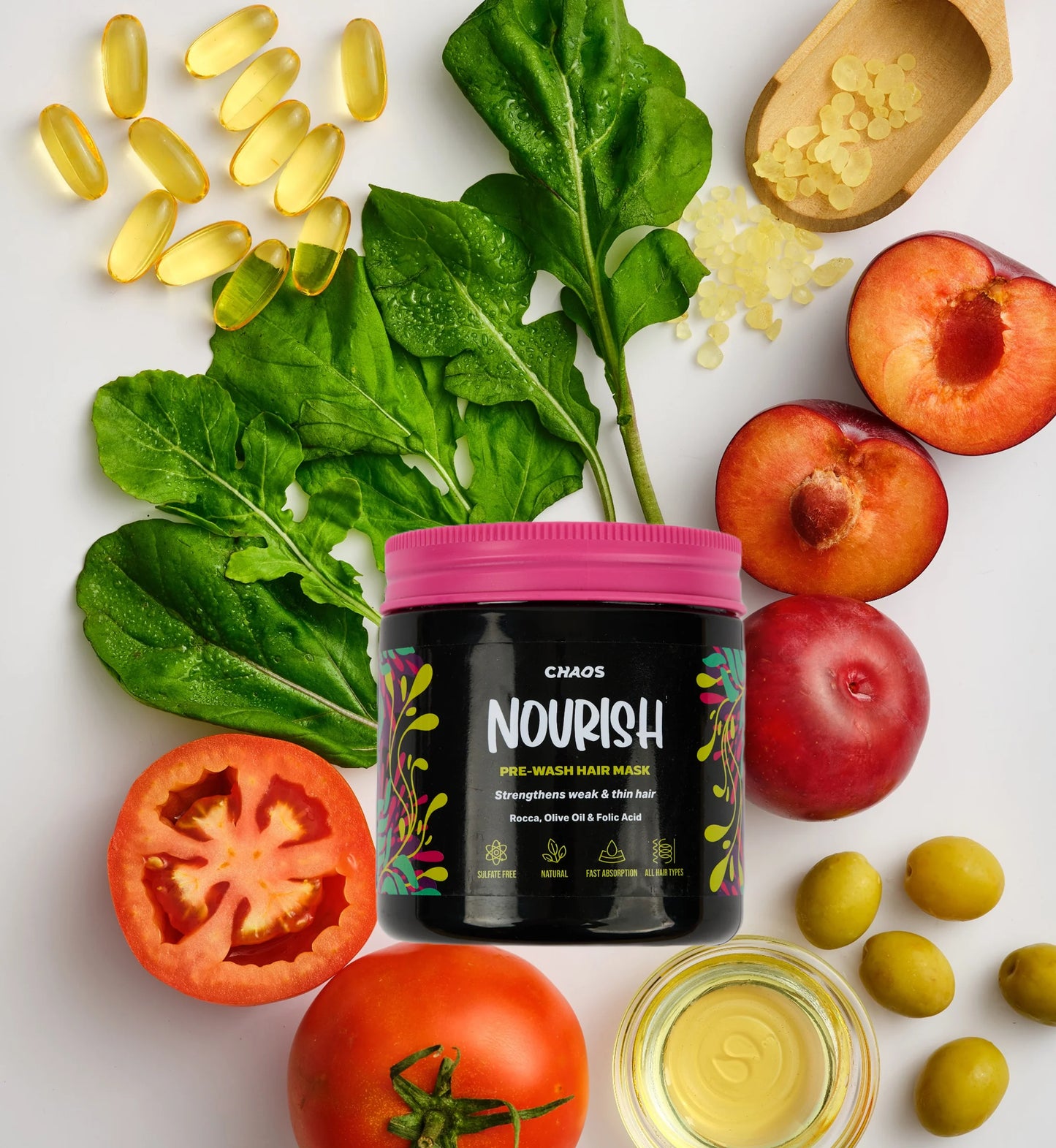 Nourish - PRE-WASH NATURAL HAIR MASK 300ml