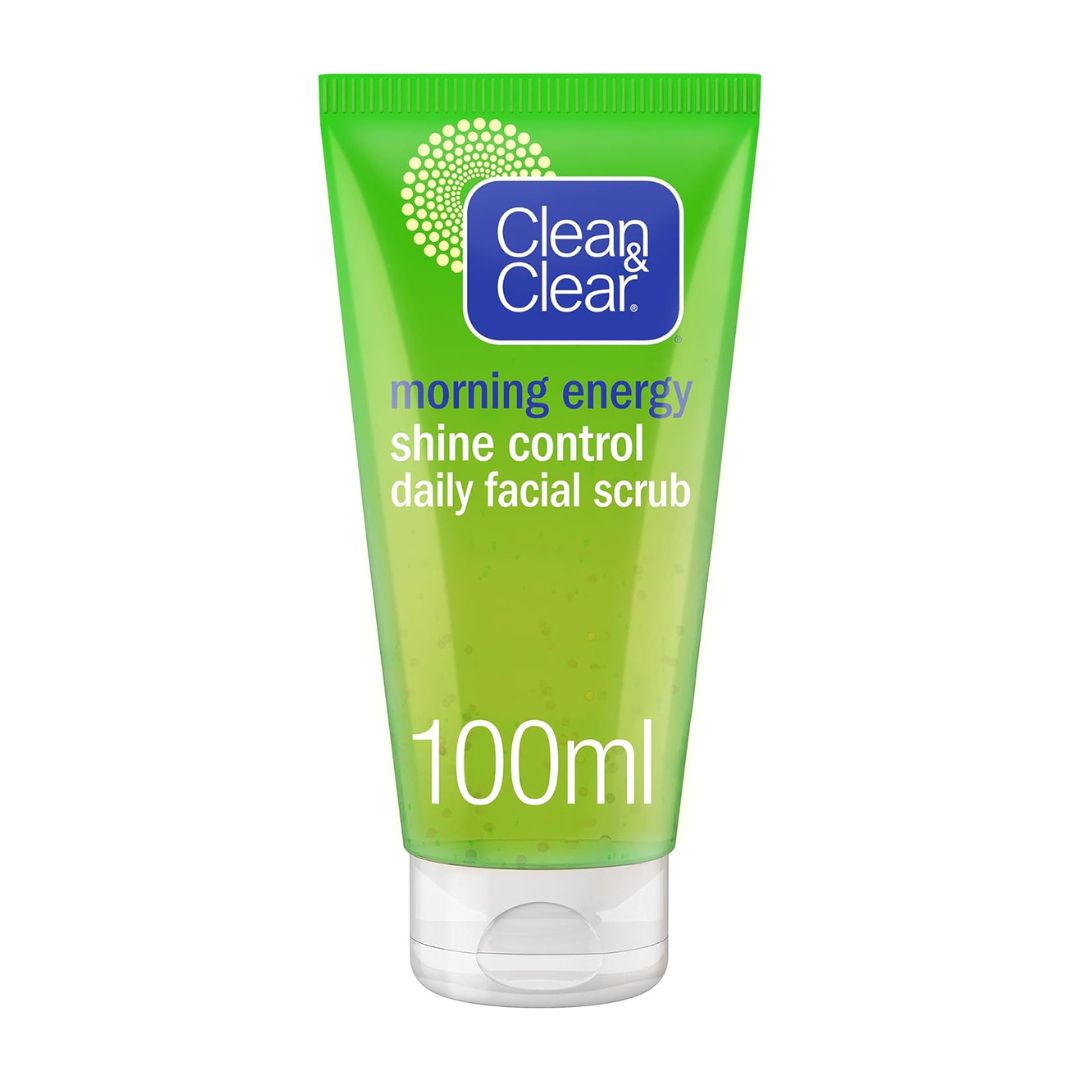 Clean & Clear Daily Facial Scrub - Morning Energy - Shine Control - 100 ml
