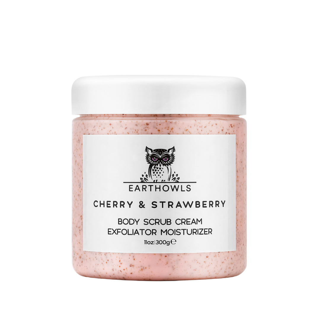 Cherry & Strawberry Body Scrub Cream 300gm