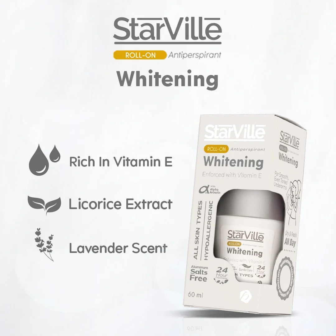 Starville Whitening Roll On Lavender Scent