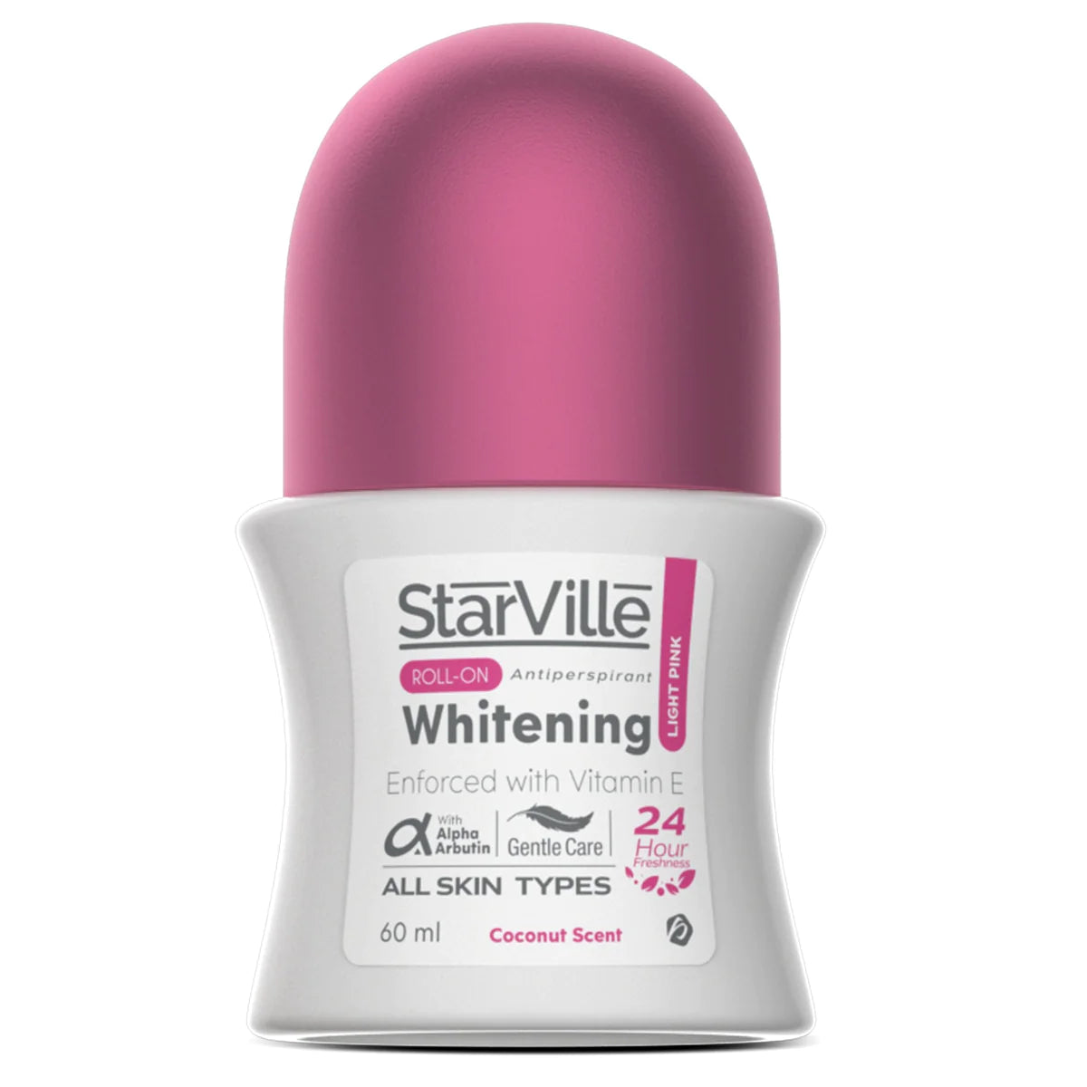 Starville Whitening Roll on Light Pink with Coconut Scent
