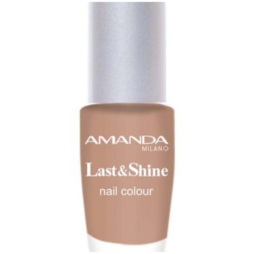 Amanda Milano Last and Shine Nail Polish - 489 Beige, 12 ml