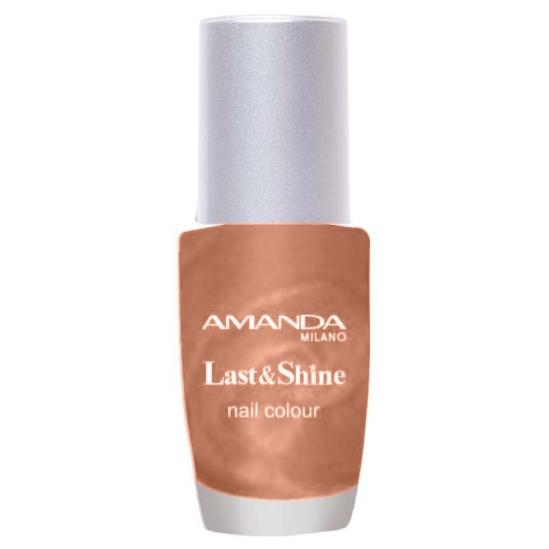 Amanda Milano Last and Shine Nail Polish - 457 Brown, 12 ml