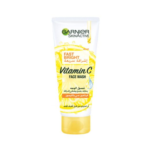 Garnier Skin Active Fast Bright Face Wash With Vitamin C And Lemon - 100ml