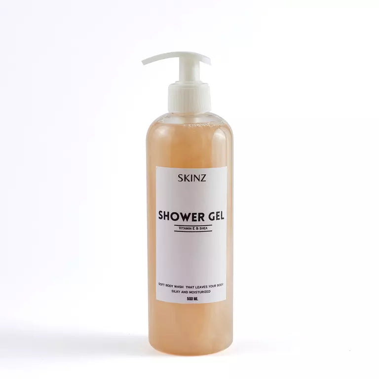 SKINZ vanilla drizzle shower gel