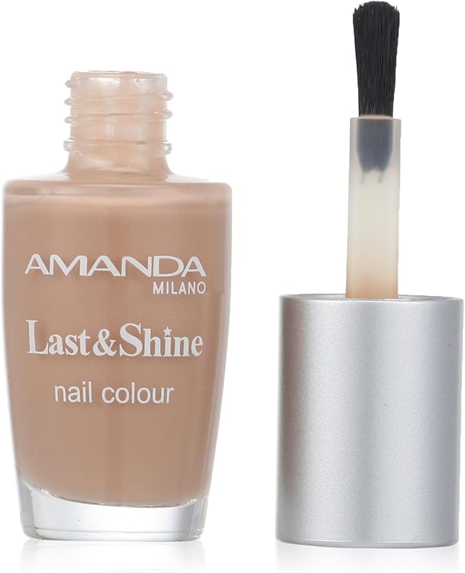 Amanda Milano Last and Shine Nail Polish - 489 Beige, 12 ml