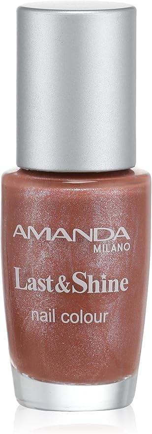 Amanda Milano Last and Shine Nail Polish - 457 Brown, 12 ml