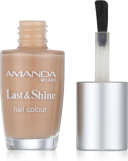 Amanda Milano Last and Shine Nail Polish - 470 Brown, 12 ml