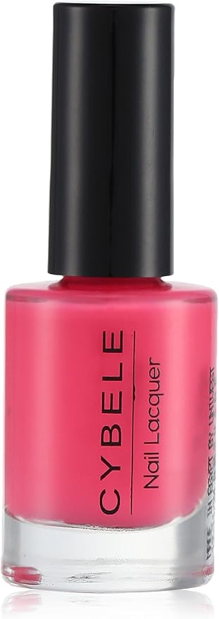 Cybele nail polish lacquer - 84 fuchsia, 10 ml