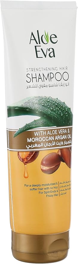 Aloe Eva strengthening hair shampoo with aloe vera and moroccan argan oil - 230 ml