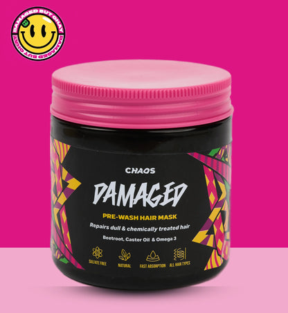 Damaged - PRE-WASH NATURAL HAIR MASK 300ml