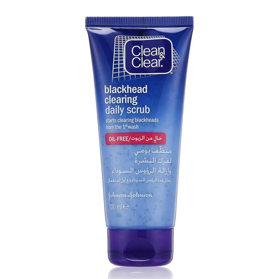 Clean & Clear Daily Facial Scrub - Blackhead Clearing - 100ml