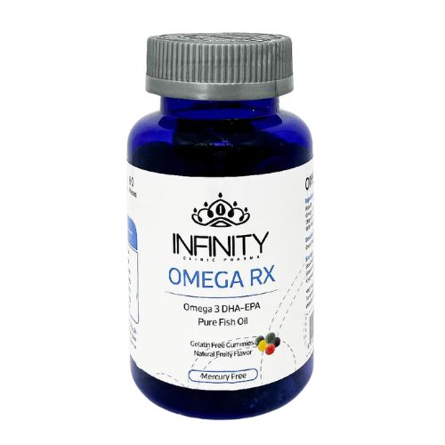 Omega Rx - Omega 3, Vitamin D & Vitamin C - 60 gummies