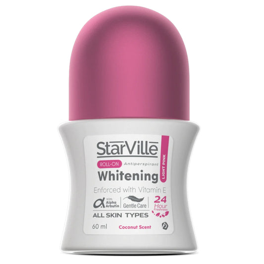 Starville Whitening Roll on Light Pink with Coconut Scent