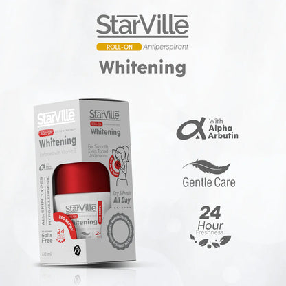 Starville Whitening Roll on Redberry Scent