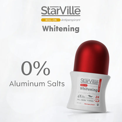 Starville Whitening Roll on Redberry Scent