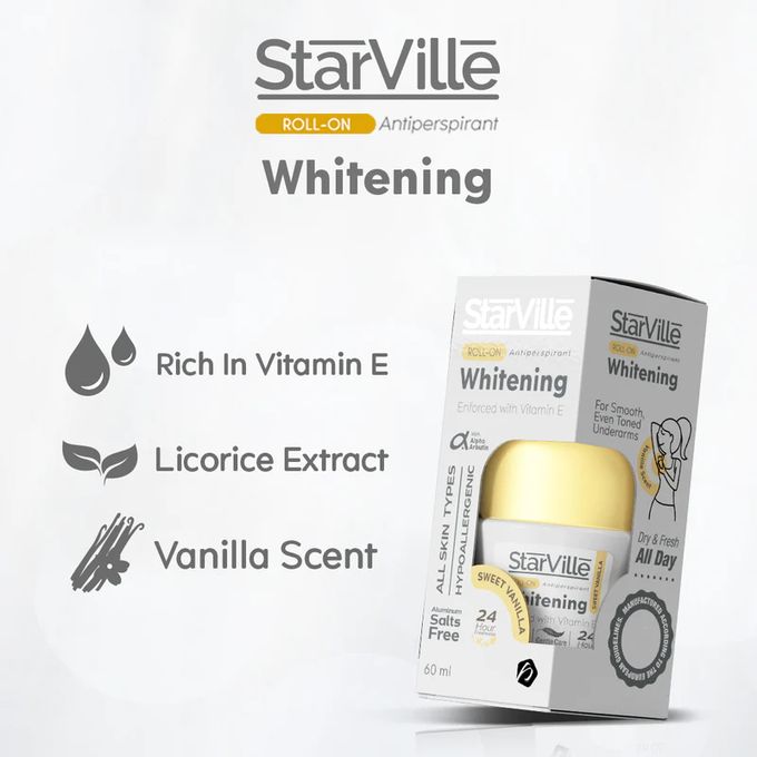 Starville Whitening Roll on Sweet Vanilla