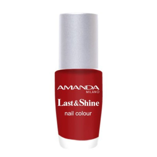 Amanda Milano Last and Shine Nail Polish - 427 Red, 12 ml