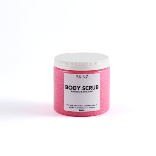 SKINZ pink waves body scrub